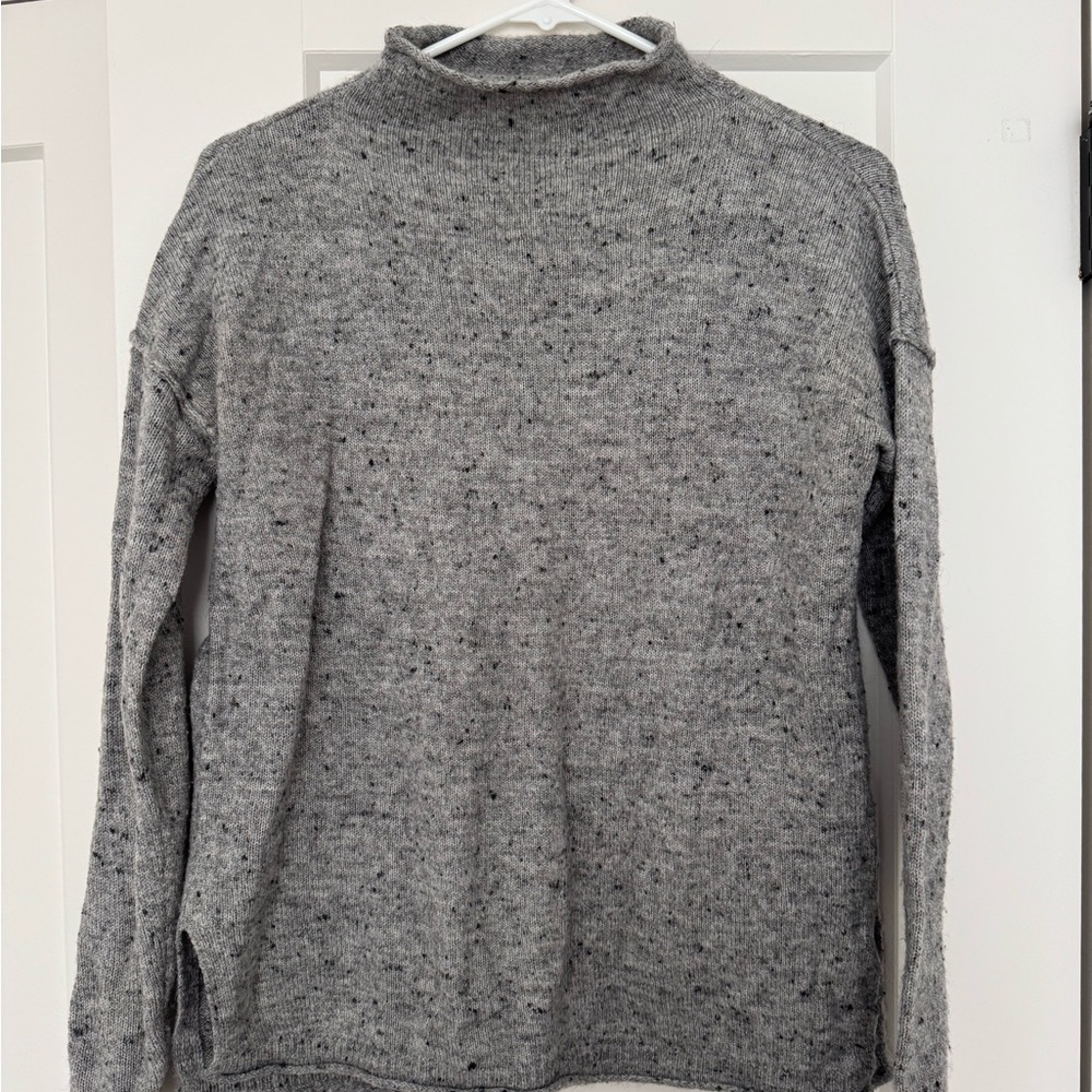 Woman’s Madewell Marled Mockneck light Sweater - Size XXS